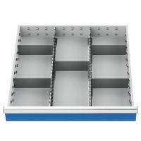 Einteilungssortiment mit Metalleinteilung Einteilungssortiment mit Metalleinteilung