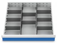 Einteilungssortiment mit Metalleinteilung Einteilungssortiment mit Metalleinteilung