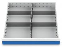 Einteilungssortiment mit Metalleinteilung Einteilungssortiment mit Metalleinteilung