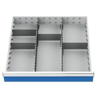 Einteilungssortiment mit Metalleinteilung Einteilungssortiment mit Metalleinteilung