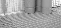 Gitterrostboden für Gasflaschencontainer GFCM0D