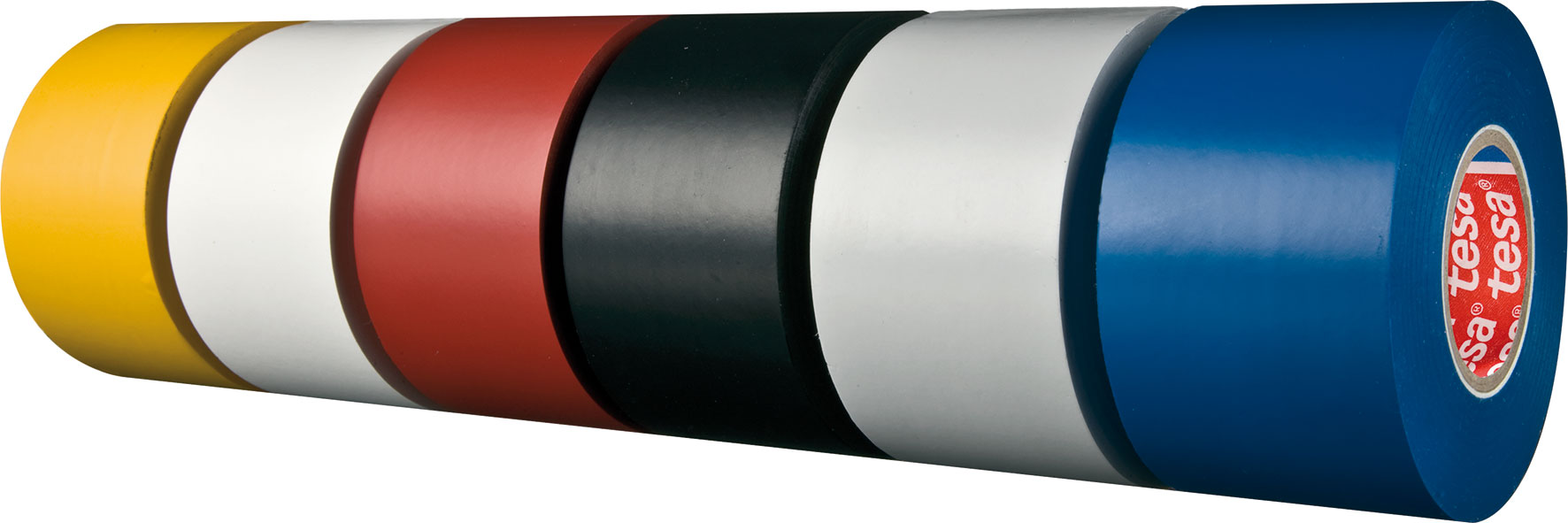 tesaflex® 4163 Premium Weich-PVC-Klebeband, Farbe schwarz , Abmaße 33 m x  12 mm LxB