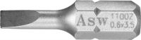 Bit 1/4" Form C 6,3 - Schlitz (SL)