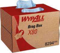 WYPALL* X80 Wischtücher - BRAG* Box / Stahlblau