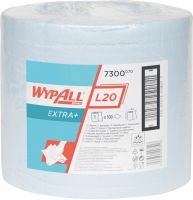 WYPALL* L20 Wischtücher - Großrolle / Blau