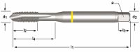 Maschinengewindebohrer E297 für Stahl