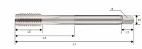 HSCO-Maschinengewindebohrer, DIN 376